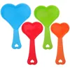 Measuring Tools 4 Pcs Heart Shaped Spoon Liquid Cups Cooking Spoons Asb Cute For Ingredients