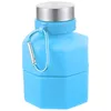 Water Bottles Dumbbel Sports Bottle Fitness Portable Kettle Dumbbell Stainless Steel Mug