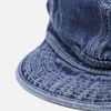 Kapity kulowe vintage zwinięta miękka czapka dla mężczyzn Krótki brzeg dżinsy hat swobodne hip-hopowe baseball Słońce solidne retro jesień jesień