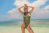 Ontwerper Hoge kwaliteit Sexy Strakke Badpak Vrouwelijke Gestreepte Strand Dames Badmode voor de zomer HEET!ontwerper0J54