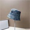 Cloches damskie czapki wiosenne i letnie modele światła niebieska złamana dziura fisherman hat hat sun kropla dostawa moda akcesoria szaliki rękawicy dh7sn