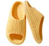 Fashion Men Amer Simple Melon Shoes Couple à la maison et femmes Eva Soft Sole Anti Slip Bathroom Slippers Cool for Summer Outwear 998 Pers 28 Pers