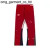 New 24ss Mens Sweatpants Dept Designer Gall Depts ery Sports Pants Letter Jeans Hand Painted Ink Stitched Women Drawstring Guard pants