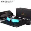 Kingseven Men Groplized Sunglasses Aluminium Magnesium Sun Glasses Driving Classes Shettangle Shades for Men Oculos Masculino Male T309i