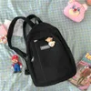 Schultaschen Cartoon Niedlich Cord Koreanische Version Harajuku Ulzzang Rucksack mit großer Kapazität für mittlere und hohe Schüler