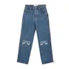 Designer Jeans Dames Designerbroek Broekspijpen Open Vork Strak Capri Denim Broek Fleece toevoegen Dikker Afslanken Loewee jeans Dameskleding Borduren Bedrukken