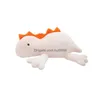 Animali di peluche ripieni 38 cm Grande dinosauro P Giocattolo Cuscino di cartone animato Peluche Baby Compagno Regalo di compleanno per bambini Ragazze Drop Deliver Dhj0C