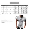 Men's Suits A3335 Stylish Solid Color Tee Tops Men T Shirt Short Sleeve Bodybuilding Tees Male Clothes Fitness Fashion Round Neck