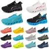 Mode Hommes Chaussures Femmes Entraîneur Courir Triple Noir Blanc Rouge Jaune Vert Bleu Pêche Sarcelle Violet Rose Fuchsia Respirant Sport Baskets Quatre-vingts Seve 45