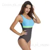 Swim costumi da bagno da bagno da bagno costume da bagno sexy triangolo sportivo colore abbina un costume da bagno un pezzo donna t240222