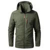 Herren Jacken Wasserdichte Militär Kapuzenjacke Windjacke Outdoor Camping Sport Elastische Mantel Männliche Kleidung Dünne Mantel 240220