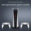 Consoles M5 Retro Game Console 64 GB Video Games Consola Ingebouwde 15000 Klassieke Jogos Draadloze TV Handheld Game Console voor Sega NES PS1