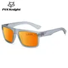 Lunettes de soleil Fox Knight Nouveaux sports de plein air Lunettes de soleil carrées Femmes Hommes 2022 Haute Qualité Esthétique Cyclisme Lunettes Rétro Miroir Nuances UV400 H24223