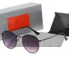 Occhiali da sole di lusso Raybans Uomo Occhiali da sole ovali Designer Raggi rotondi in metallo Specchio per donna 3447 Occhiali da sole polarizzati Bans Mens Lunette 19kz #