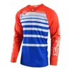 Мужские футболки Fox Speed Landing Troylee Designs с длинным рукавом, одежда для верховой езды, топ, мужская футболка, уличный мотоцикл для беговых лыж AFBK