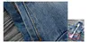 Giacche da uomo Uomo Primavera Nuove giacche Jean Hip Hop Strappato Designer Denim Blu Cappotti Giacca a maniche lunghe monopetto Abbigliamento T240223