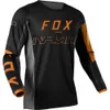 Herren-T-Shirts Herren Bat Fox Downhill-Trikot Langarm Radfahren Motocross Motorrad Fahrrad-T-Shirt Schnelltrocknende Camiseta MTB-Bekleidung WMLO
