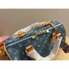 Shoulder Bags Cosmetic Cases Autumn Tweed Fashion Double Flap Bag Chain Cross Body Famous Luxury Designer Quilted Purse HandbagH24223