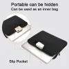 Sac à dos Soft Oploper Sac Sac à manches 15,6 17,3 pouces pour le boîtier MacBook Air 2021 Pro 11 12 13 14 15 17 pouces Huawei Sac à main