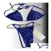 Costumi da bagno da donna Designer Costume da bagno bikini Designer 19 stili Set da donna sexy a due pezzi G Cup Cotton Comfort Commercio all'ingrosso 2 pezzi 10% D Dhajx