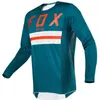 Men's T-shirts New Fox Speed Descending Mountain Bike Cycling Top Mens Long Sleeve Off Road Racing Wear Breathable T-shirt 83BD