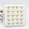 Takı 20 PCS/Lot Çiçek Şekli Burun Halkası Çember Septum Yüzükler 925 Gümüş Burun Piercing Ear Piercing Oreja Pirking Mücevherat