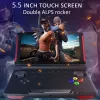 Jogadores Powkiddy X18 Andriod Handheld Game Console 5.5 polegadas 1280 * 720 Tela MTK 8163 Quad Core 2G RAM 32G ROM Video Player Player