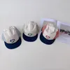 Top Caps 2024 Ins Kore Czapka Zimowa Kalp Çocuk Beyzbol Kapağı Erkek Kız Kızlar Bebek Hip Hop Çocukları Düz ​​Snapback Şapkalar 49-53cm