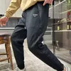 Men's Pants Designer Top New Platinum Triangle Logo Casual Feet Pants ow 7BYO