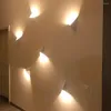 Wall Lamp Nordic Style Triangle Shape LED Lamps Modern Minimalist Indoor Living Room Lights AC85-265V Lighting