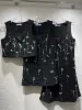 Девочки -майки Top Vest 2024 Новое женское платье для юбки Длиное средние короткие дизайнеры
