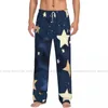 Pigiama da uomo Blue Sky And Stars Pigiama da uomo Pigiama Pantaloni Lounge Pantaloni da notte