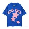 Designersp5der Young Thug 555555 Designer Pikn Tees Men T Shirt Rapper Pure Cotton Unisex Kort ärm T -skjortor High Street Retro Tshirt för män och kvinnor oss sxlcatego