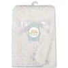 Filtar baby svängande spädbarn termisk berber fleece sängkläder set swaddle muslin blöjor för födda barn wrap 150 70