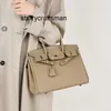 Cuir véritable L Head couche peau de vache grand sac à main motif litchi en cuir véritable pour femme sac à bandoulière unique sac à bandoulière nouveau sac