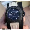 Panerais Watch Luminor Watches Luxury Mens armbandsur Designer Submersible Blue Mens PAM01232Full rostfritt stål Vattentät hög kvalitet