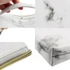 Cosmetic Bags 3 Pack Marble Makeup Bag Set Portable Toiletry Pouch Waterproof Organizer Case Storage Brushes For Women Girls