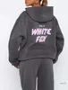 2024 neue White Fox Hoodie Designer Frauen Trainingsanzug Sets zwei 2 Stück Kleidung Kleidung sportliche langärmelige Pullover Kapuzen Frühling Herbst Winter Geschenk