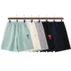 2024 Neue Miri-Shorts, bestickt, einfarbig, für Herren und Damen, Kreise, lockere Freizeittaschen, Capris, Sporthose, klassisch
