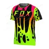 Męskie koszulki męskie bat Fox Mtb Jersey Downhill Motocross koszulka górska rower offroad dh enduro Cycling Maillot Ciclista 5nJS