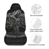 Bilstol täcker Ouroboros med Tree of Life Cover Custom Printning Universal Front Protector Accessories Cushion Set