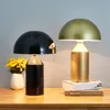 Lampe de Table en forme de champignon en fer, style nordique noir et doré, décoration d'intérieur, salon, bureau, chambre à coucher, Interface G9, lampe de bureau, lampe de chevet