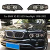 Auto Styling Hoofd Lamp Drl Dagrijverlichting Streamer Richtingaanwijzer Voor Bmw X5 E53 Led Koplamp Montage 98-02