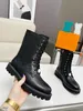 2024 Designer Cowboy Boots High Heels Booties Women Black White Brown Leather Ankle Boot Shoes 35-42