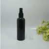 Flasche 50 stücke 50 ml 60 ml 100 ml Schwarz Kunststoff Spray Flaschen Männer Sprayer Leere Parfüm Masculino Lotion kosmetische Container 10 ml 20 ml 30 ml