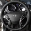 Ratthjul täcker biltäcke för Hyundai Elantra Avante i30 2011-2024 Anpassad DIY-tillbehör Original Braid