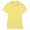 Wysokiej jakości kobiety Nowe w krótkim rękawie Lacosts 4 Buttons Leisure Polo Shirt Ladies Krokodyl Graphic Fashion Casual Vintage Golf Tops Tees Eleganckie projektant