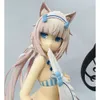 Anime manga 23 cm nekopara chocola vanilj 1/7 kigae ingen hitotoki plommon japansk anime pvc action figur leksak spel samlarobjekt modell docka