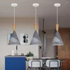 Lampade a sospensione Nordic Industrial LED E27 Lampada a sospensione moderna leggera Casa Soggiorno Cucina Decor Apparecchio di illuminazione Lampadario a soffitto