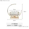 Dishes Plates Creative Light Luxury American Glass Fruit Tray Home Living Room Coffee Table Snack Plate Decoration Dessert Drop De Dh0Iq